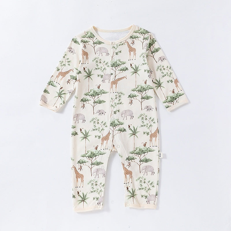 Baby Nature Pattern Jumpsuit