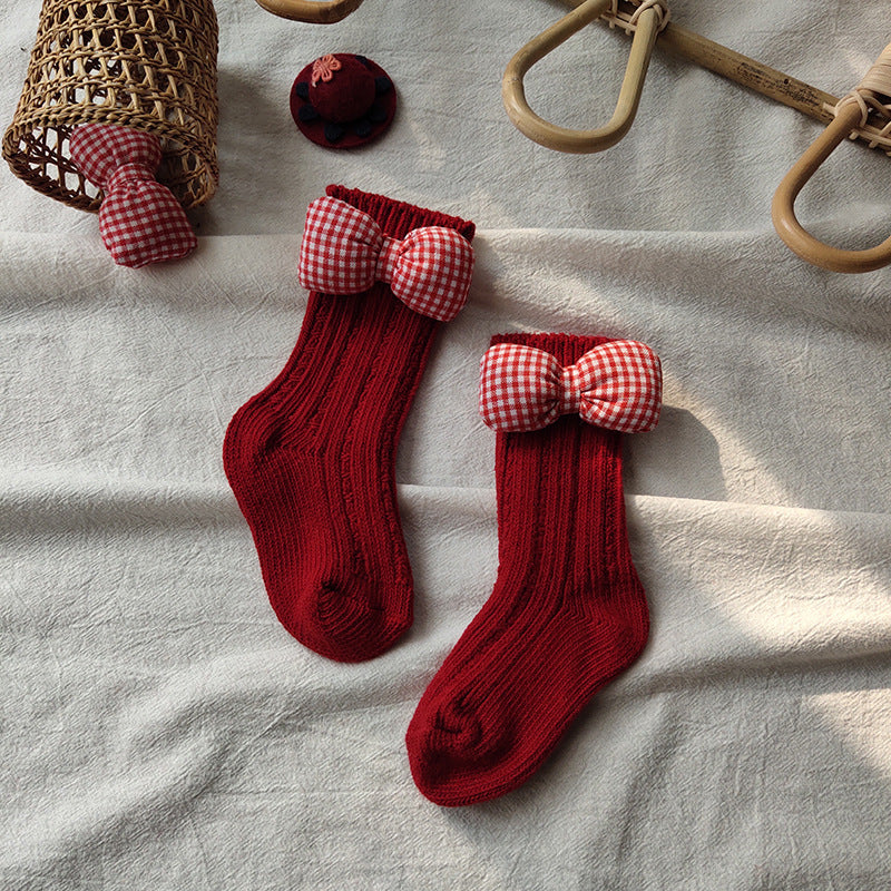 Children's Spanish Christmas Stockings Fall Winter