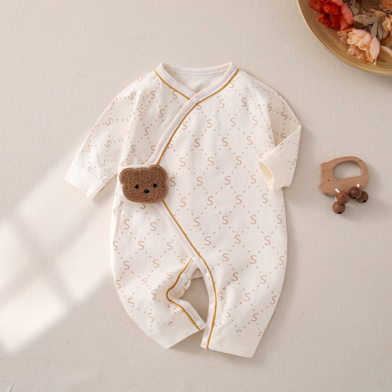 Baby Cartoon Pattern Romper