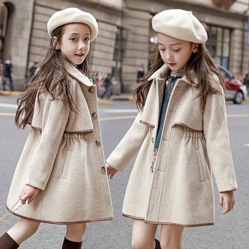 Mid-length Woolen Coat