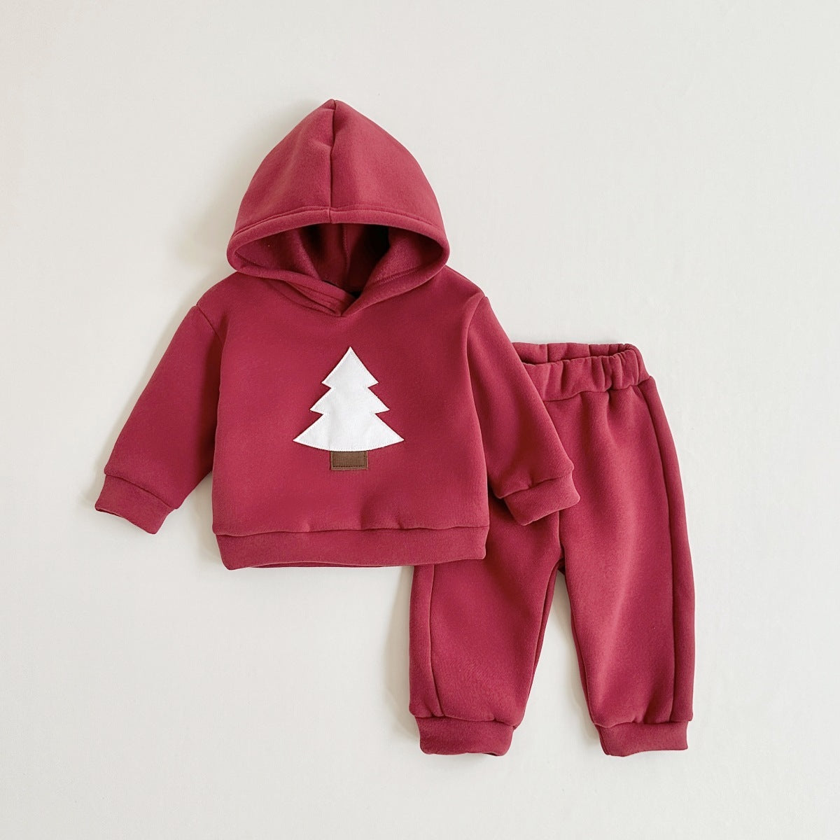 TREE Hooded Pajamas Set