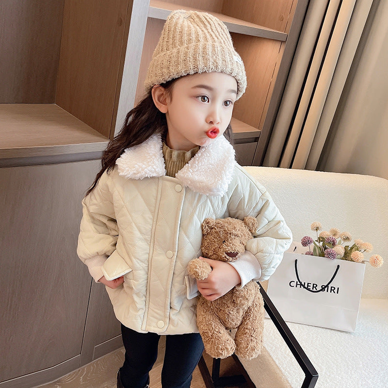 Girls' Warm Casual Jacket