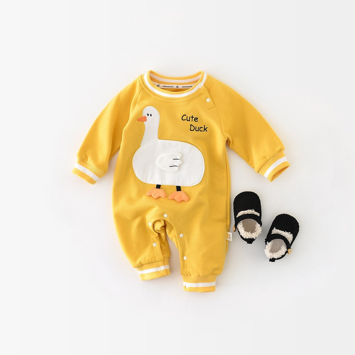 Yellow Duck Sweater & Bodysuit