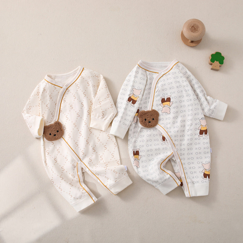 Baby Cartoon Pattern Romper