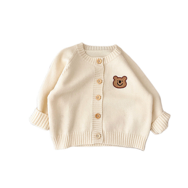 Warm Bear Knitted Sweater