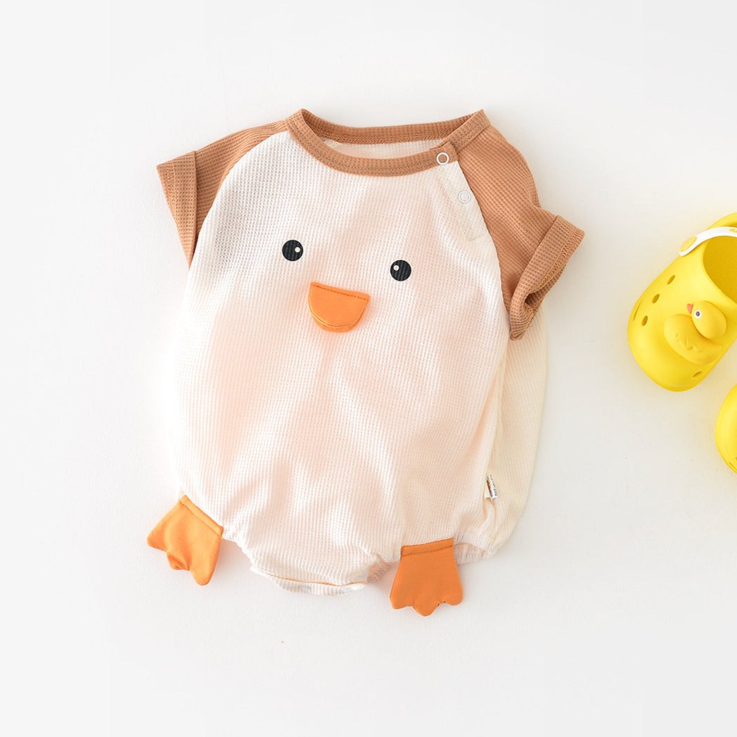 Cartoon Cute Duck Romper