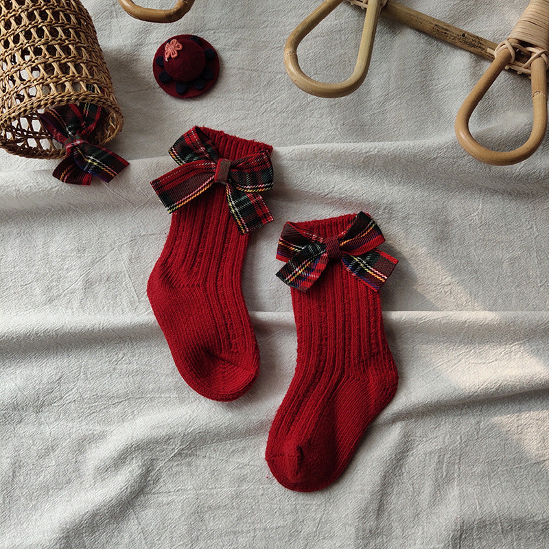 Children's Spanish Christmas Stockings Fall Winter