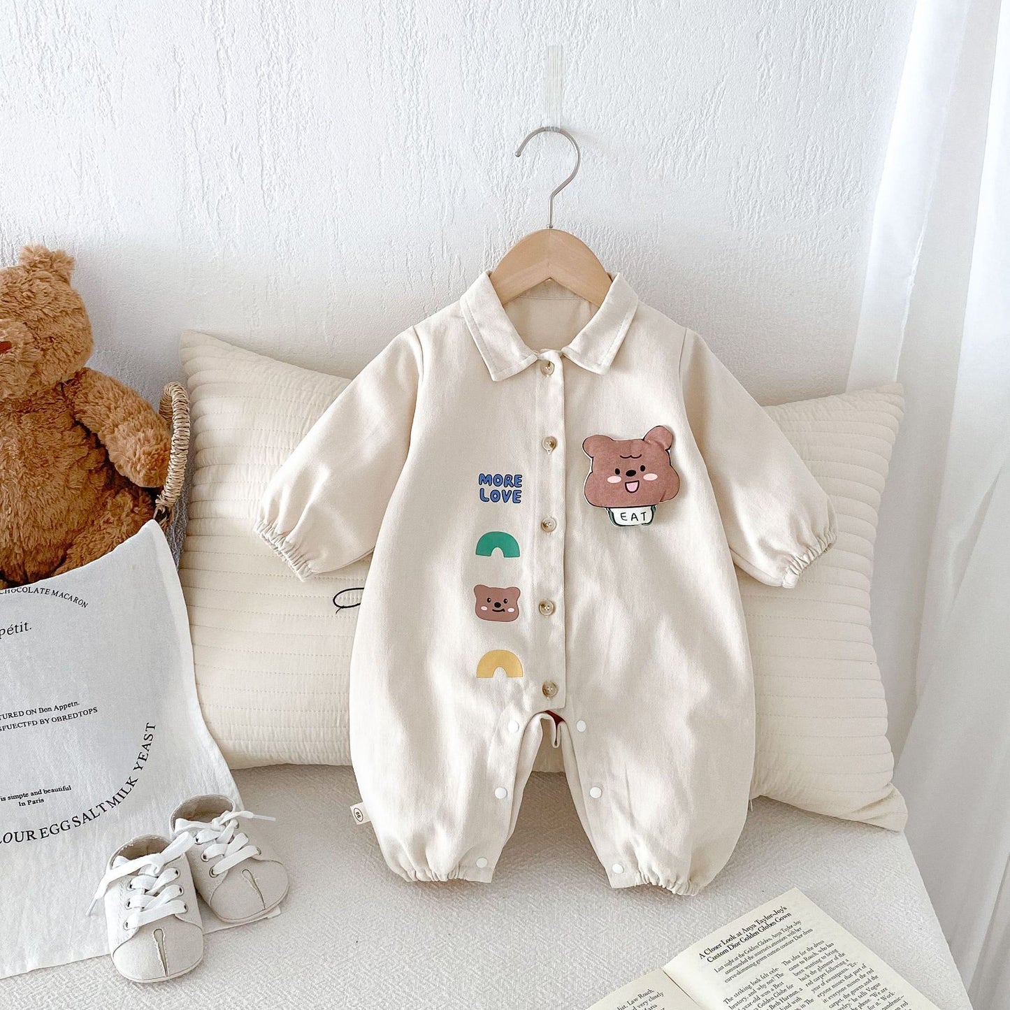 Baby Denim Jumpsuit Autumn Clothes