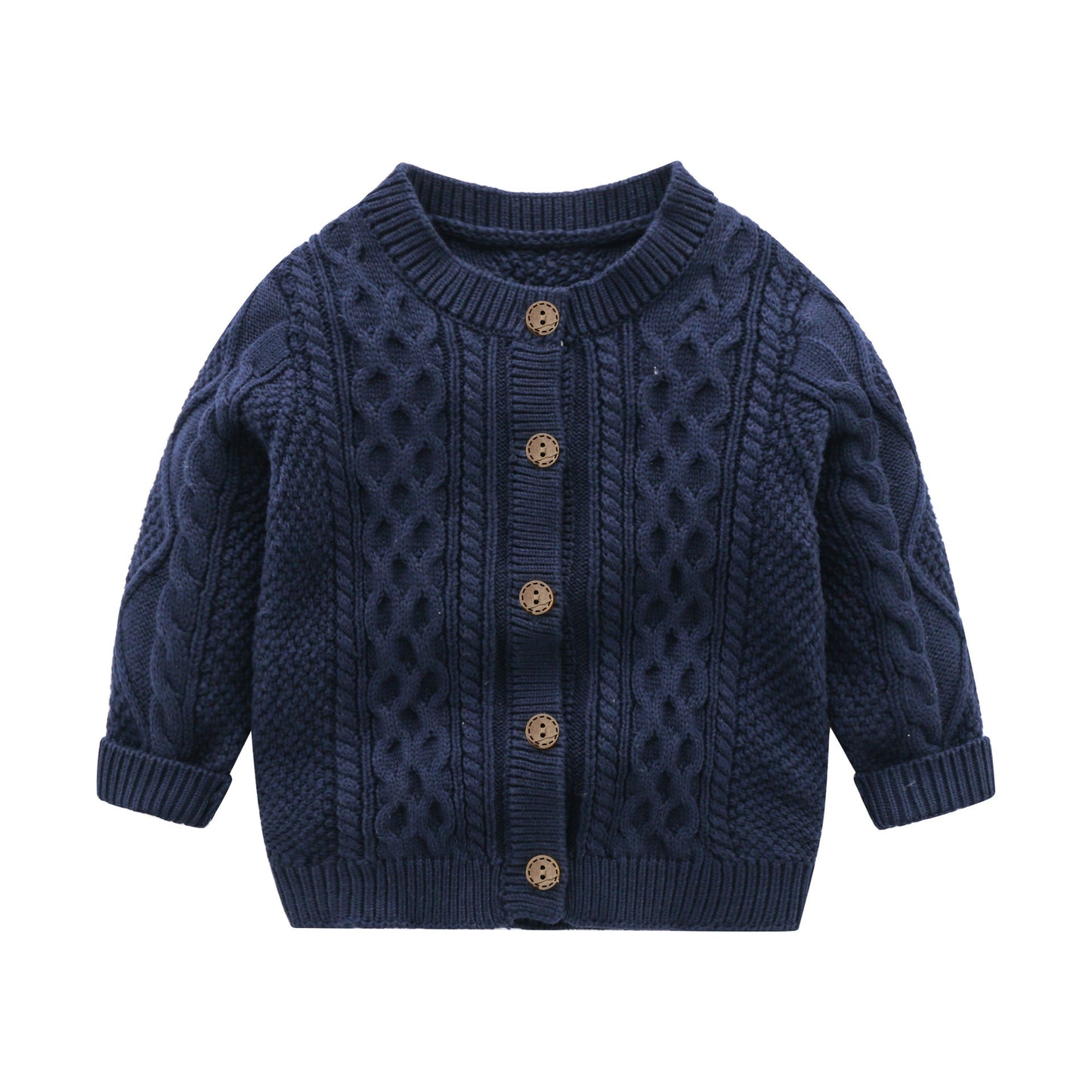 British Style Warm Knitted Jacket