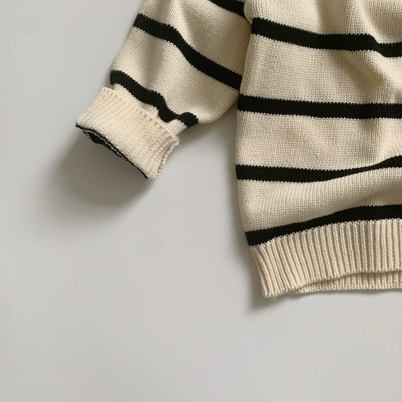 Striped Pullover Sweater