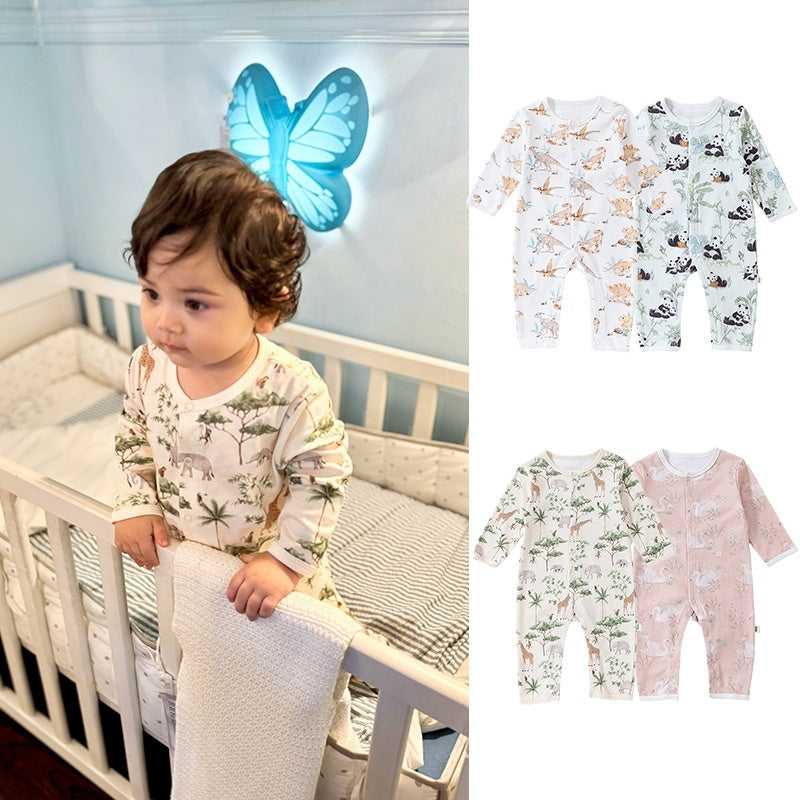 Baby Nature Pattern Jumpsuit