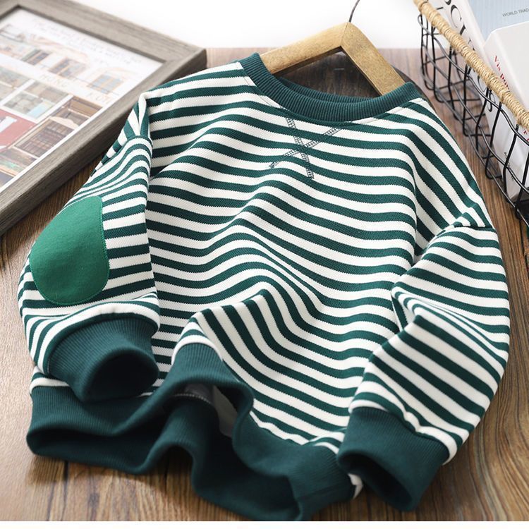 Striped Warm Long Sleeve Sweater