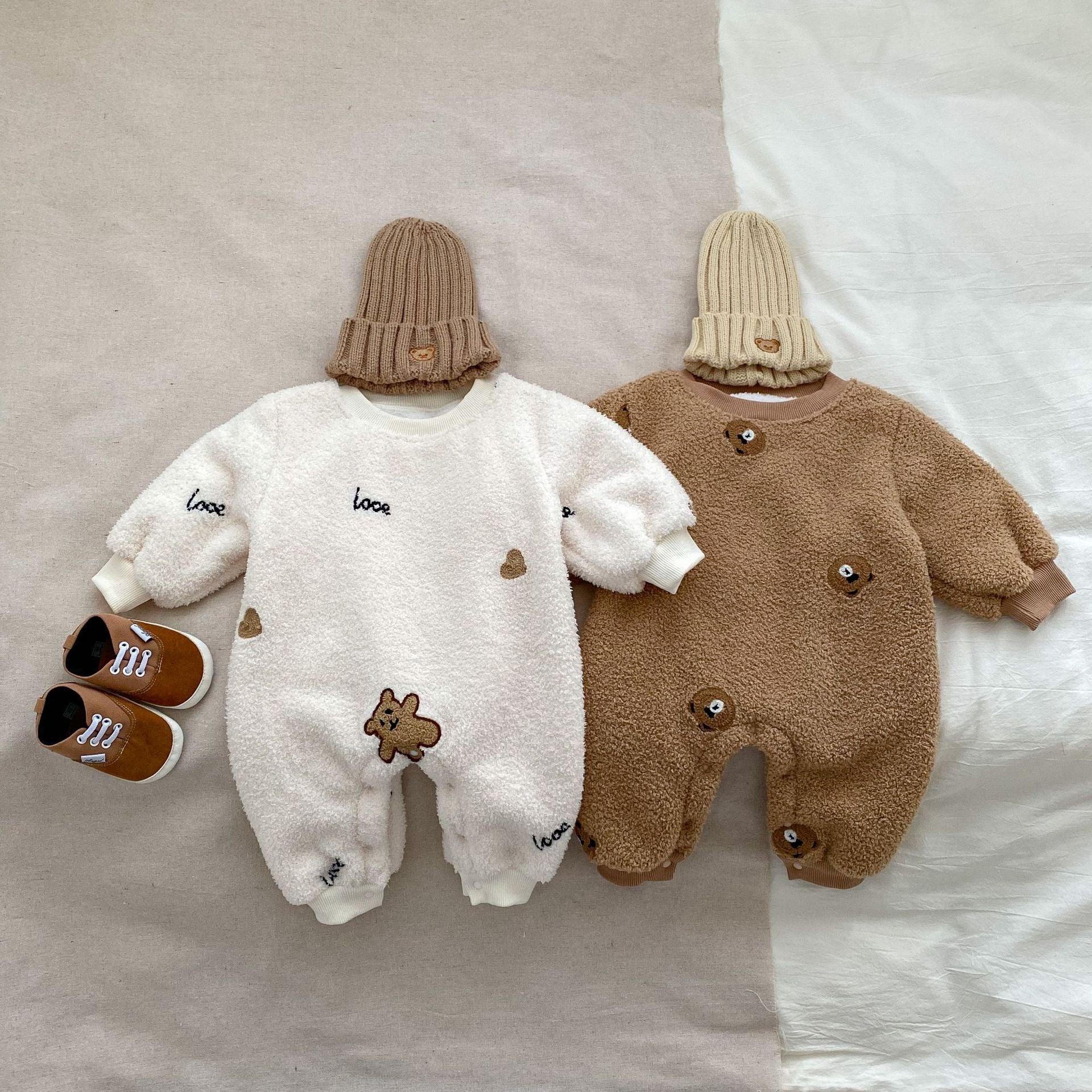 Thickened Warm Baby Romper