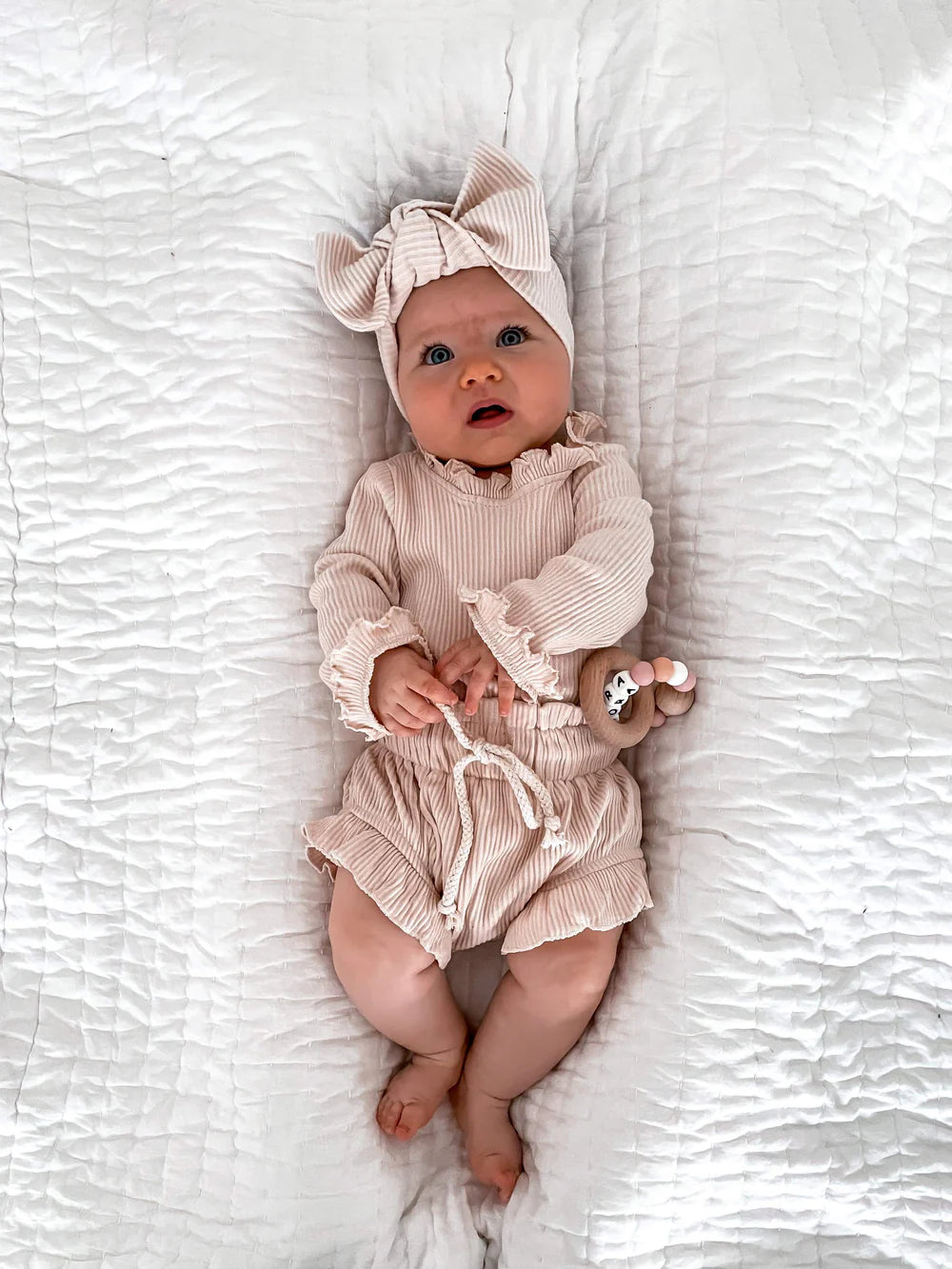 ELLA Ruffled Romper & Shorts Set