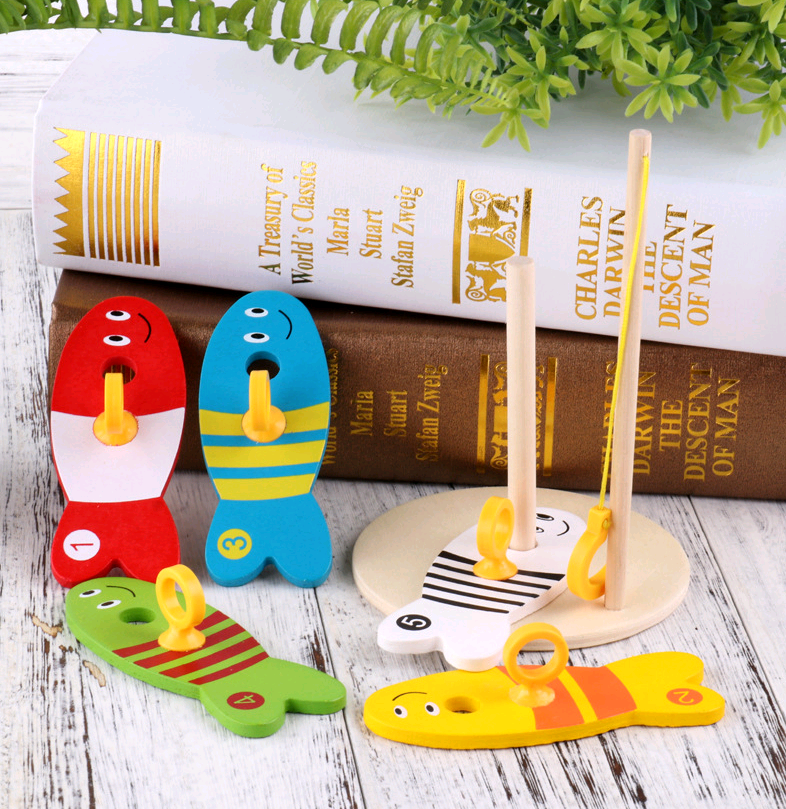 Wooden Fishing Toy