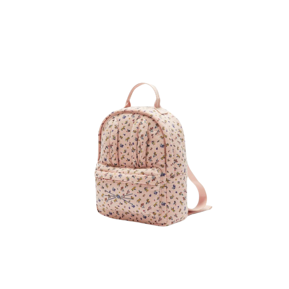 Rabbit Floral Backpack