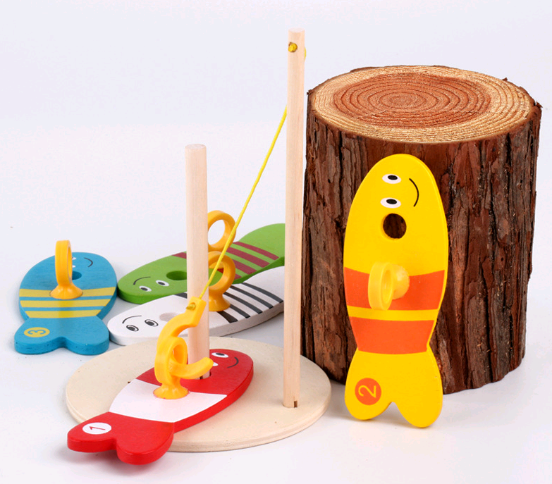 Wooden Fishing Toy