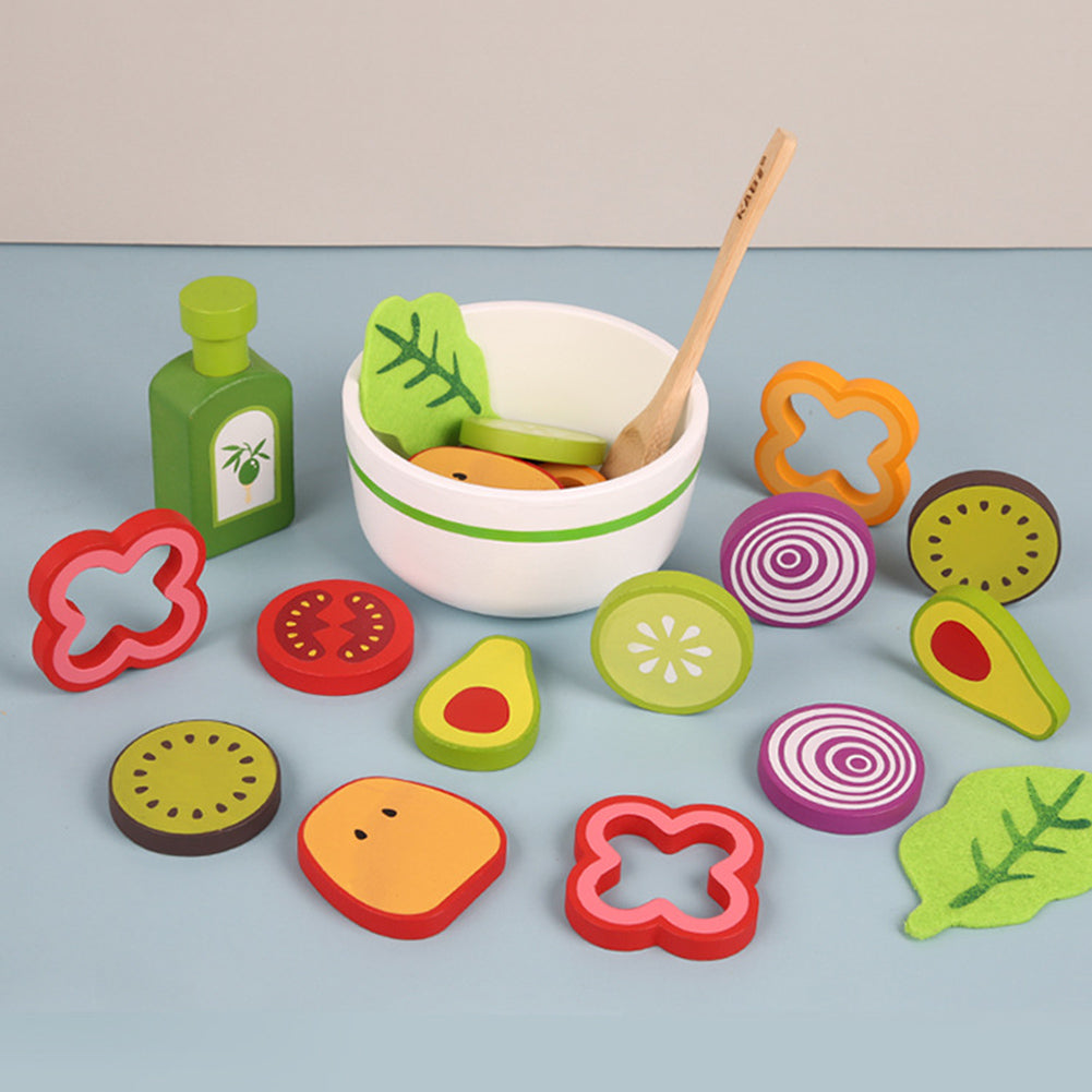 Wooden Salad Toy