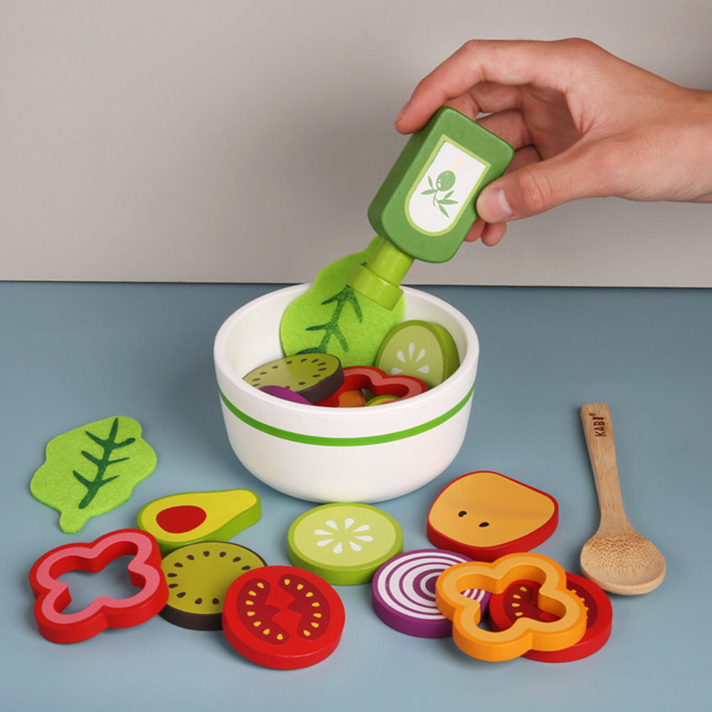 Wooden Salad Toy