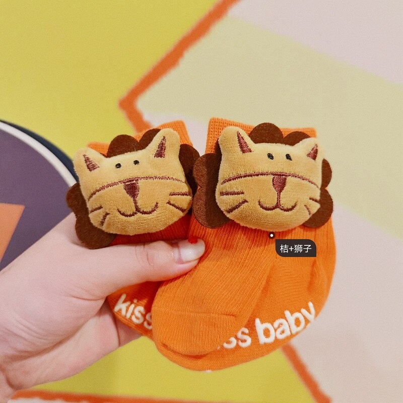 Animals Doll Non-slip Socks