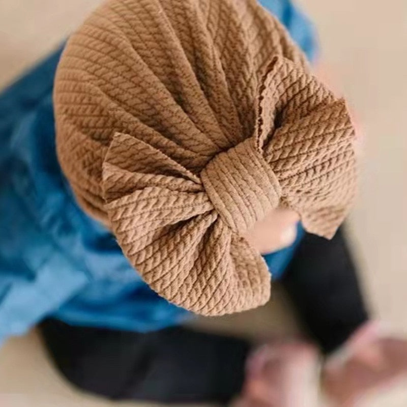 Bow Knot Ribbed Turban