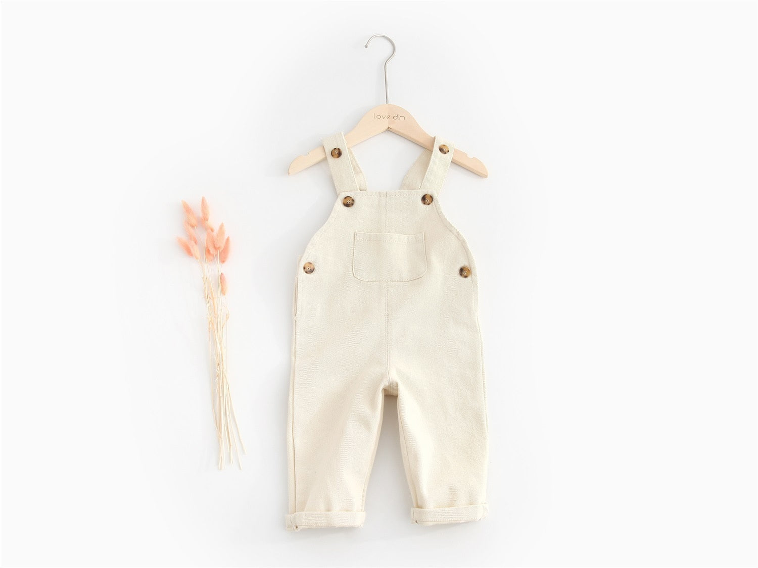 Denim Suspender Trousers