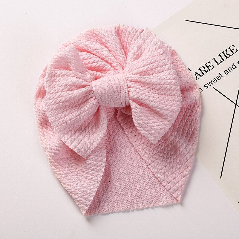 Bow Knot Ribbed Turban