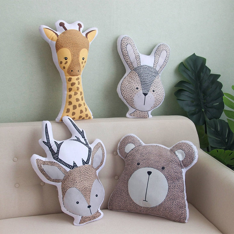 Cute Animals Soft Stuffed Cushions