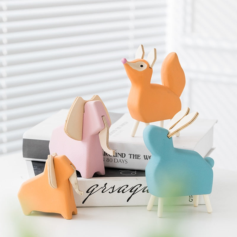 Nordic Ceramic Animal Ornaments