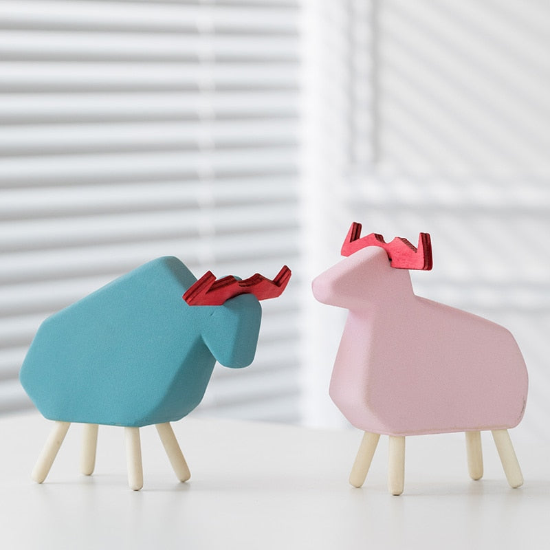 Nordic Ceramic Animal Ornaments