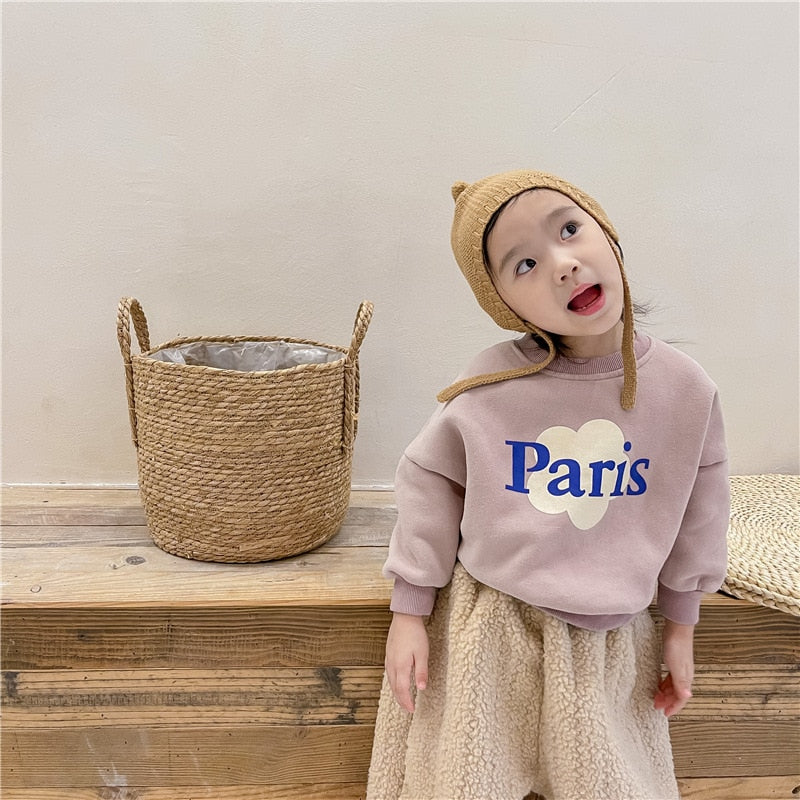PARIS Print Casual Pullover