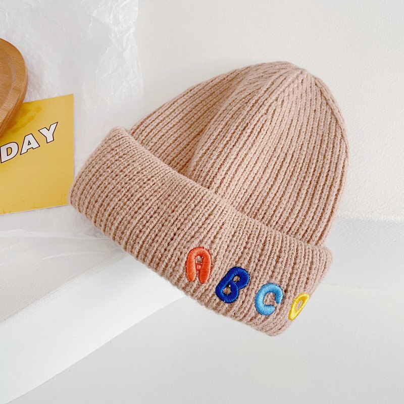 ABCD Knitted Beanie Hat