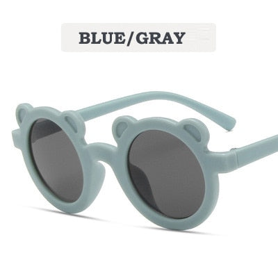 Bear Shape Round Sunglasses