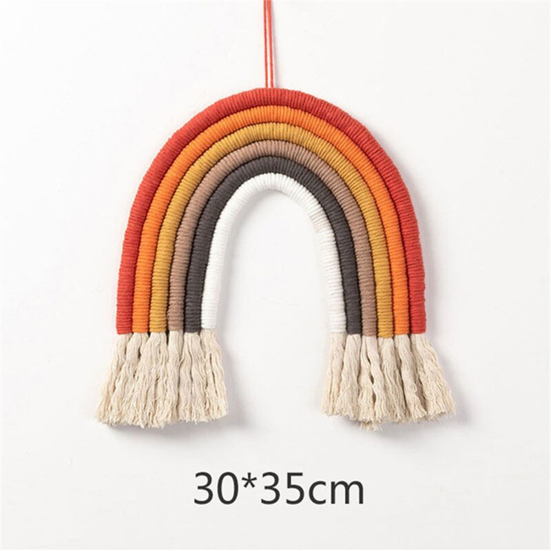 Wall Hanging Rainbow Rope