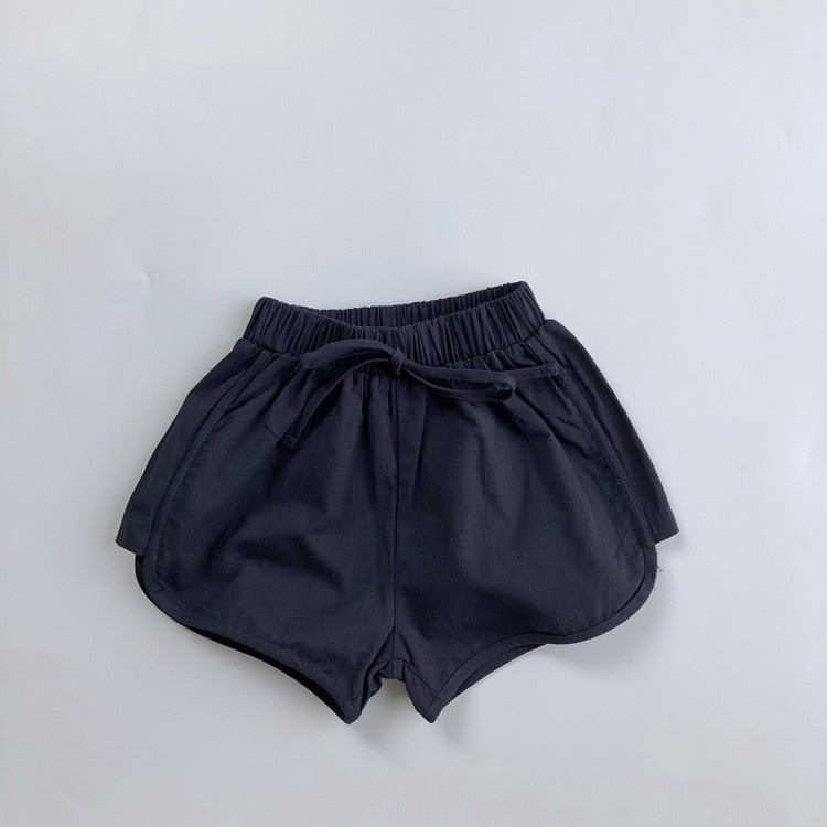 Tie Front Shorts