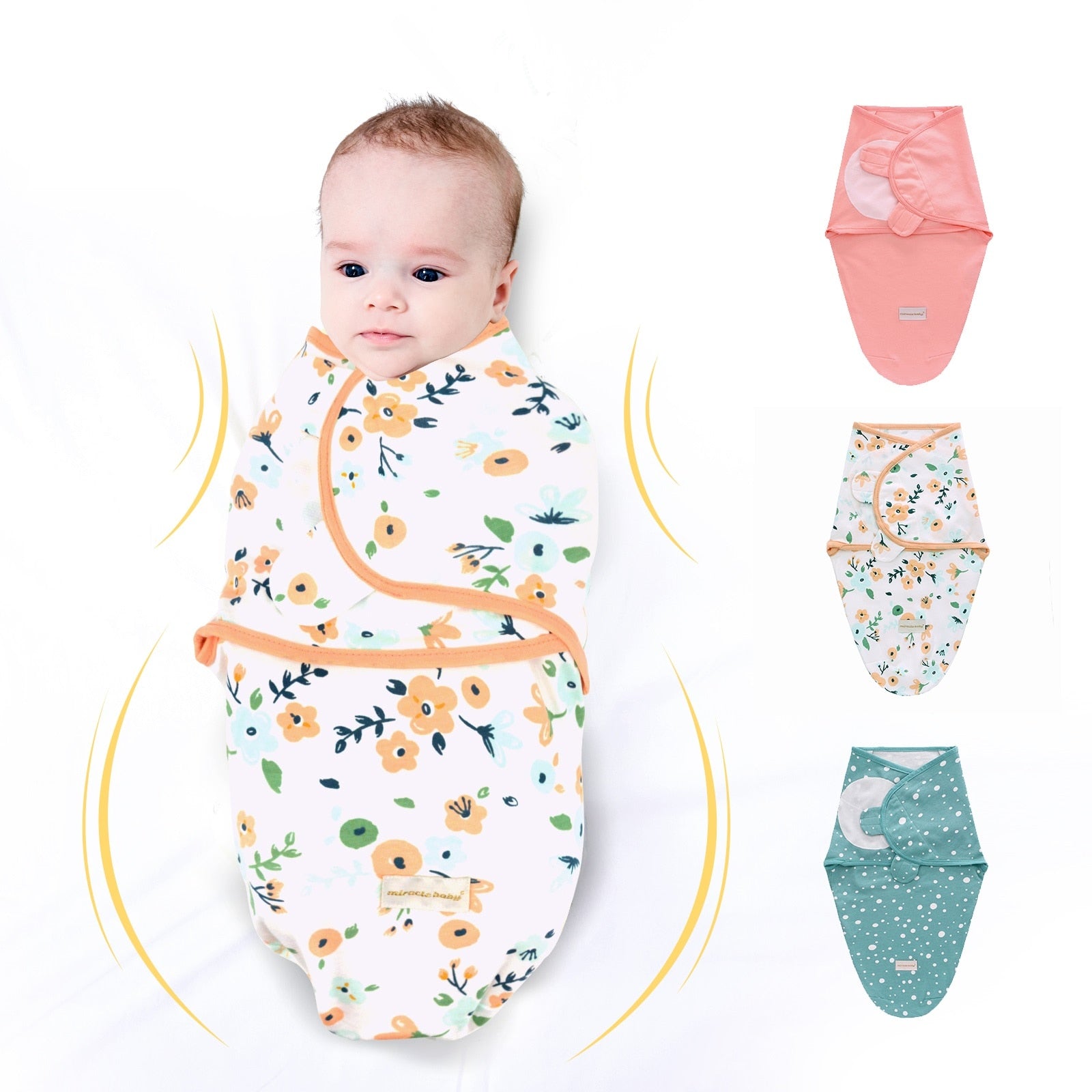 Cartoon Print Swaddle