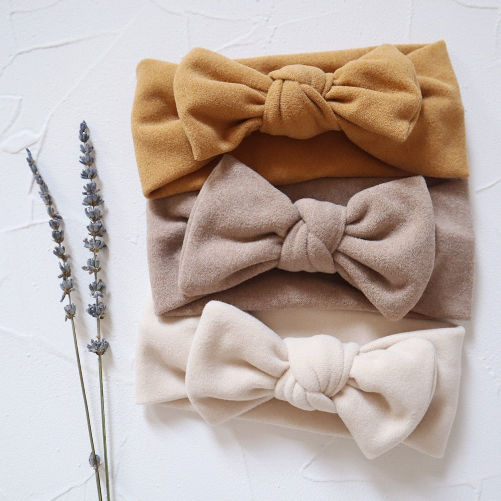 Top Knot Cashmere Thick Hairband