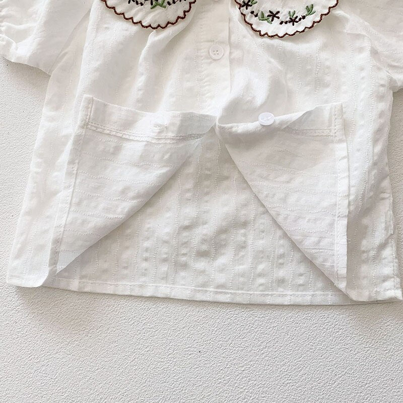 Embroidered Two Piece Set