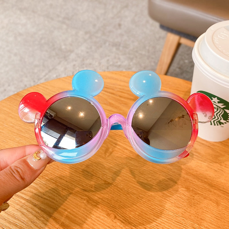 Bear/Flower Shape Round Sunglasses