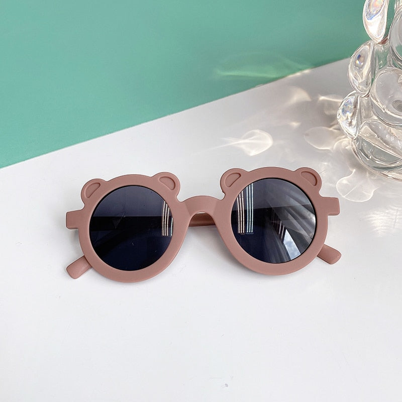 Bear/Flower Shape Round Sunglasses