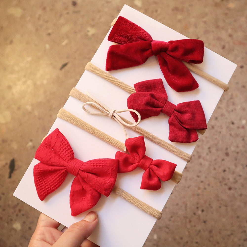 5Pcs/Set Bow Headband