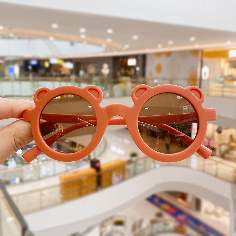 Bear/Flower Shape Round Sunglasses