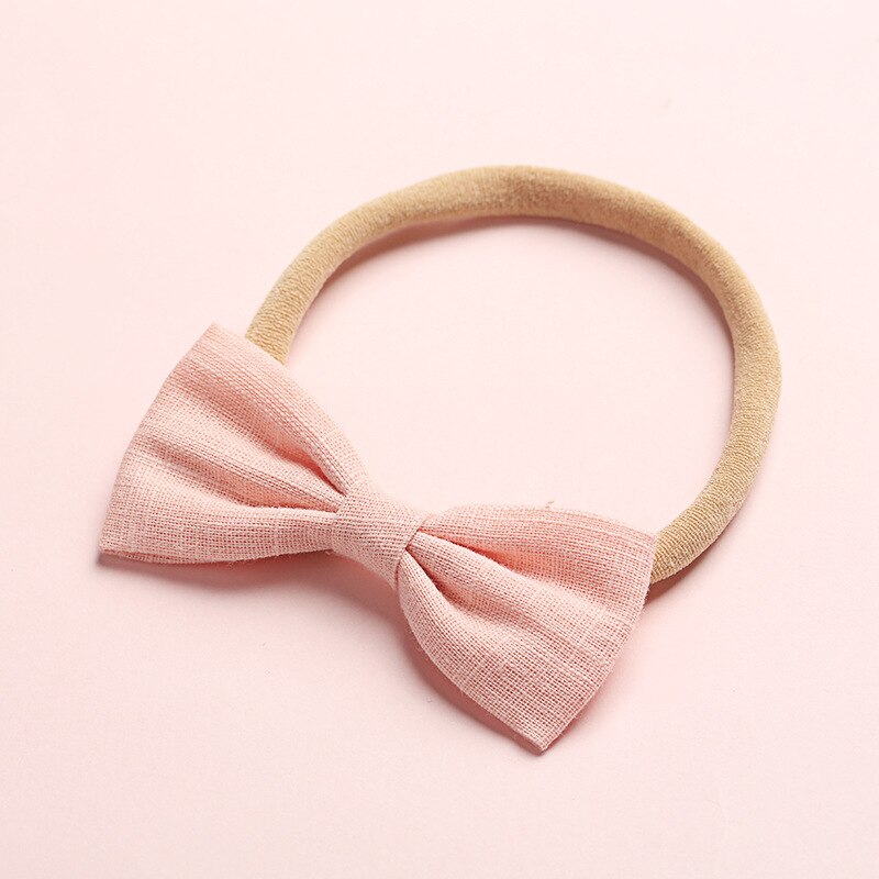 6Pcs/Lot Colorful Bows Hair Bands