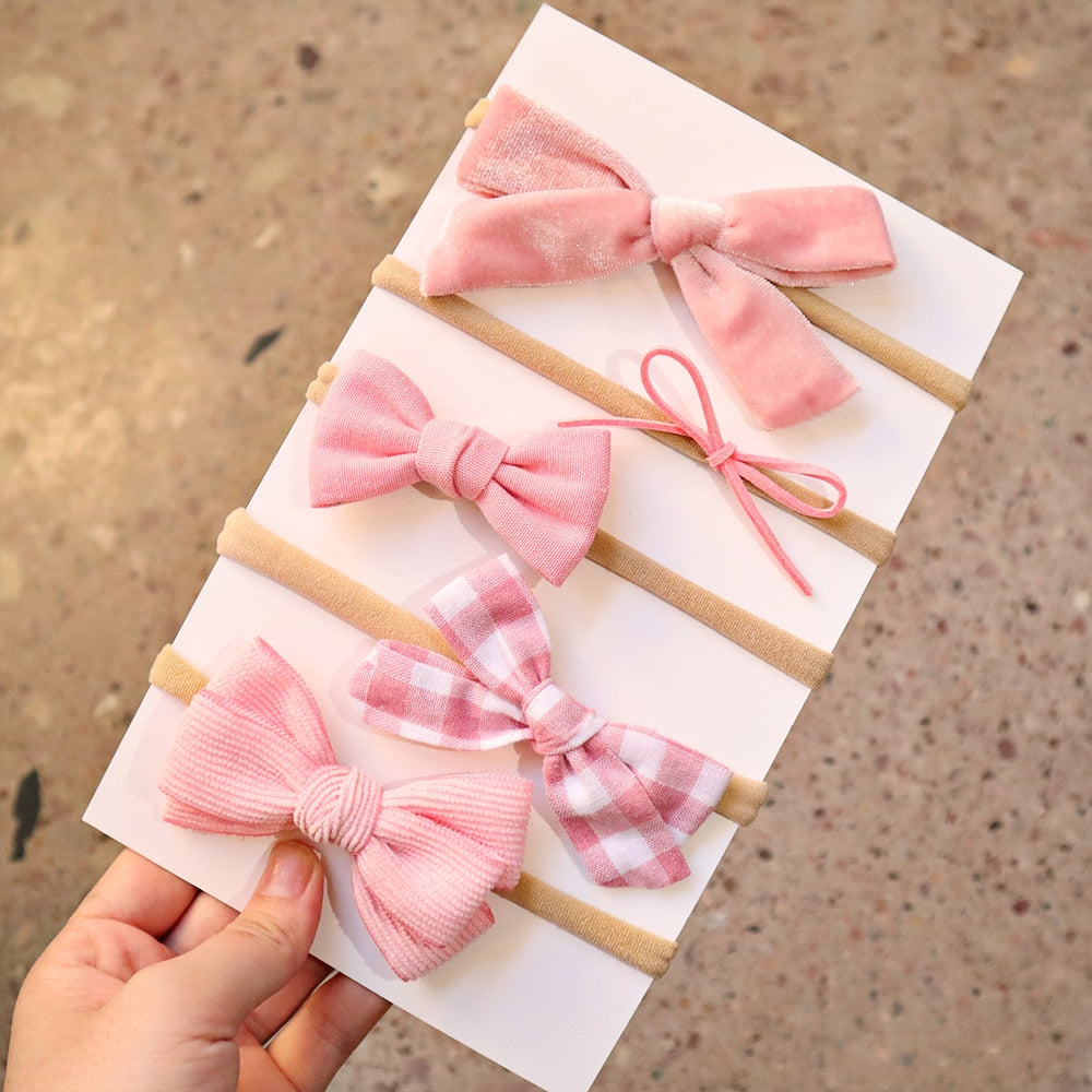 5Pcs/Set Bow Headband