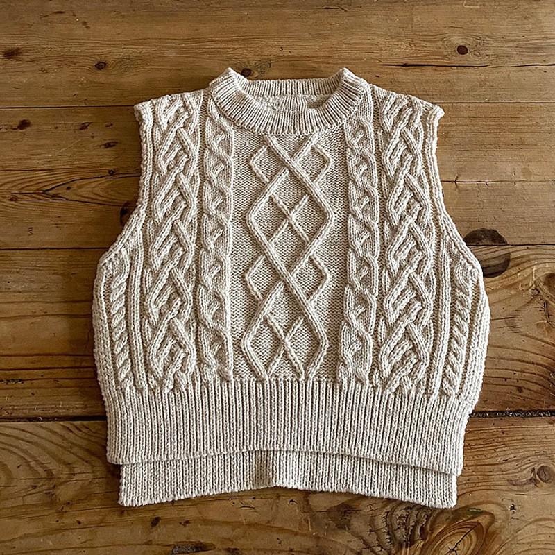 Knitwear Sleeveless Sweater