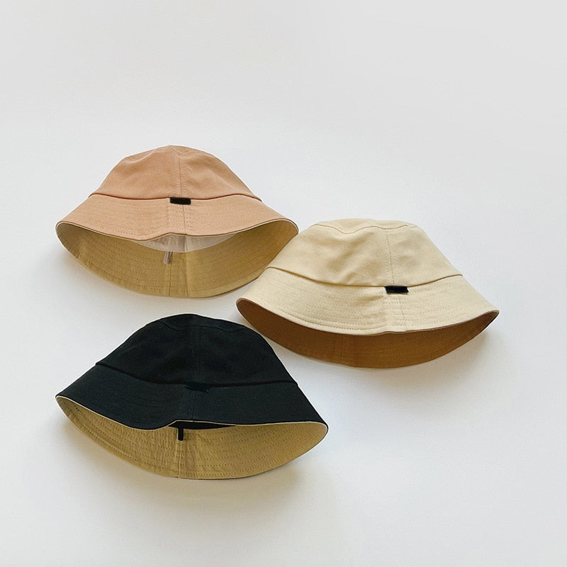 Solid Color Adjustable Baseball/Bucket Cap