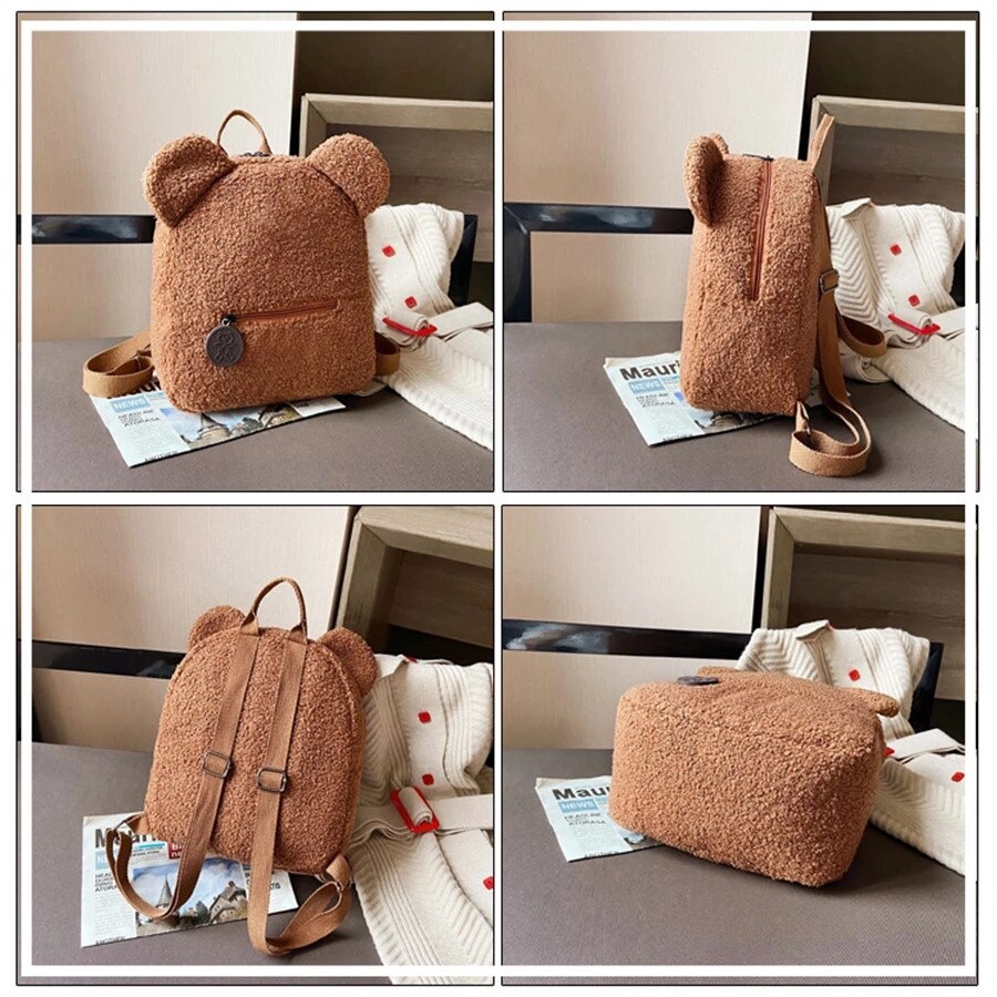 Plush Bear Backpack