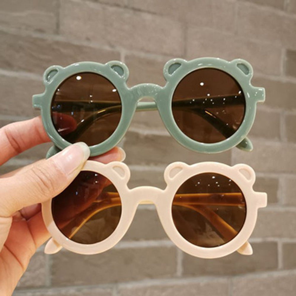 Bear Shape Round Sunglasses