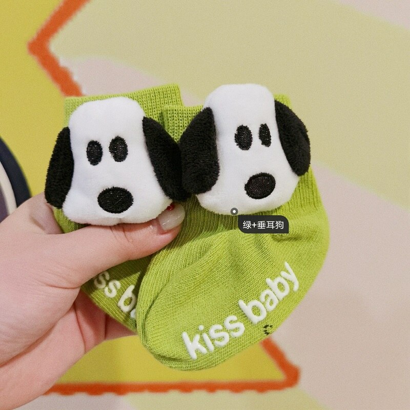 Animals Doll Non-slip Socks