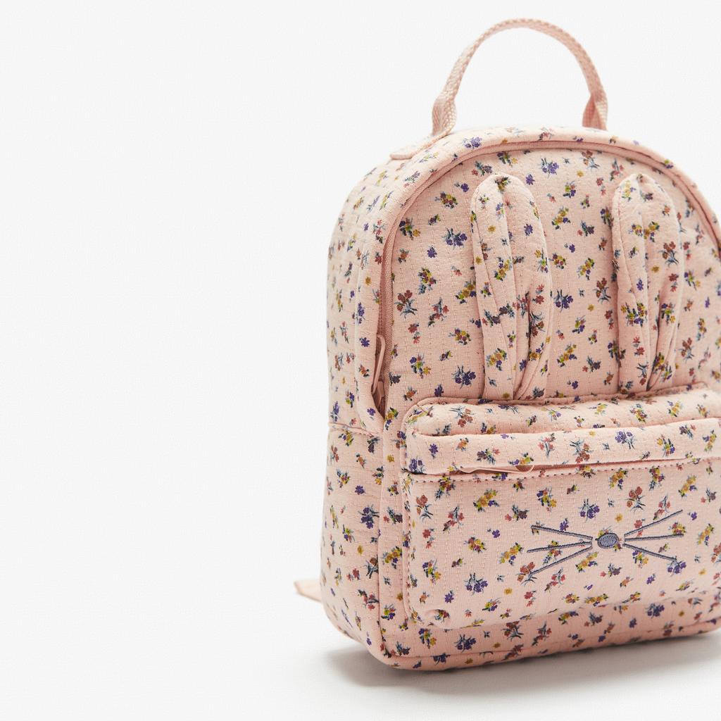 Rabbit Floral Backpack